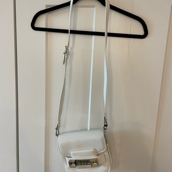 Proenza Schouler PS1 Mini White crossbag ready for summer NWT - Picture 8 of 9
